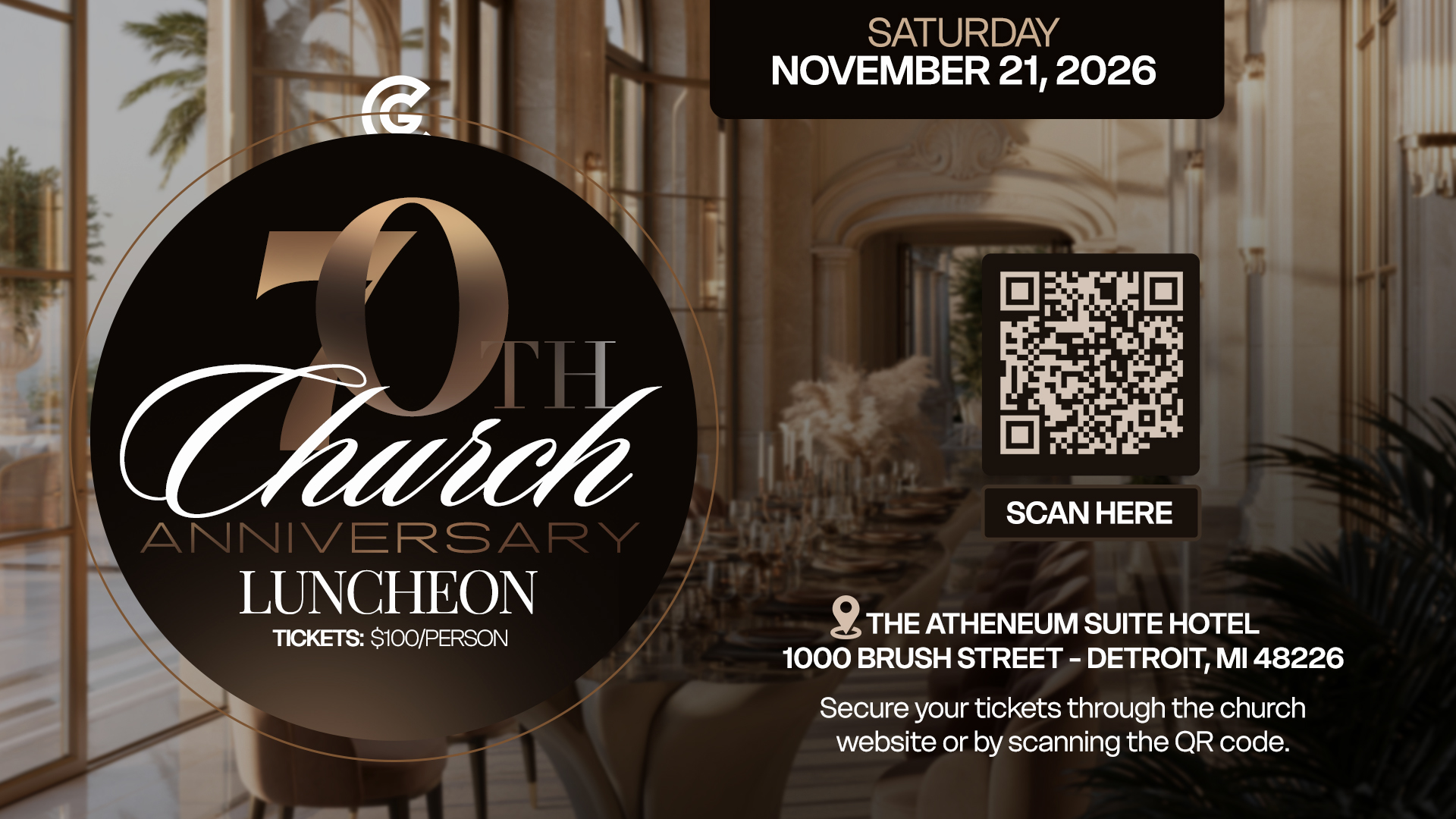 70th Anniversary Luncheon